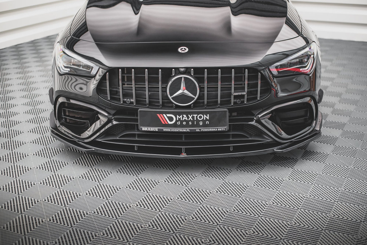 Forreste splitter V.3 Mercedes-AMG CLA 45 Aero C118