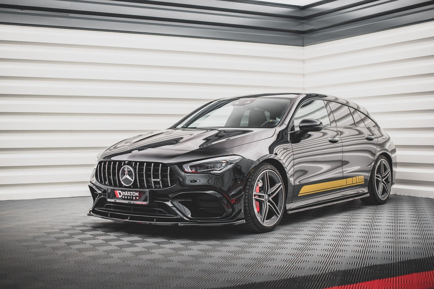 Forreste splitter V.3 Mercedes-AMG CLA 45 Aero C118