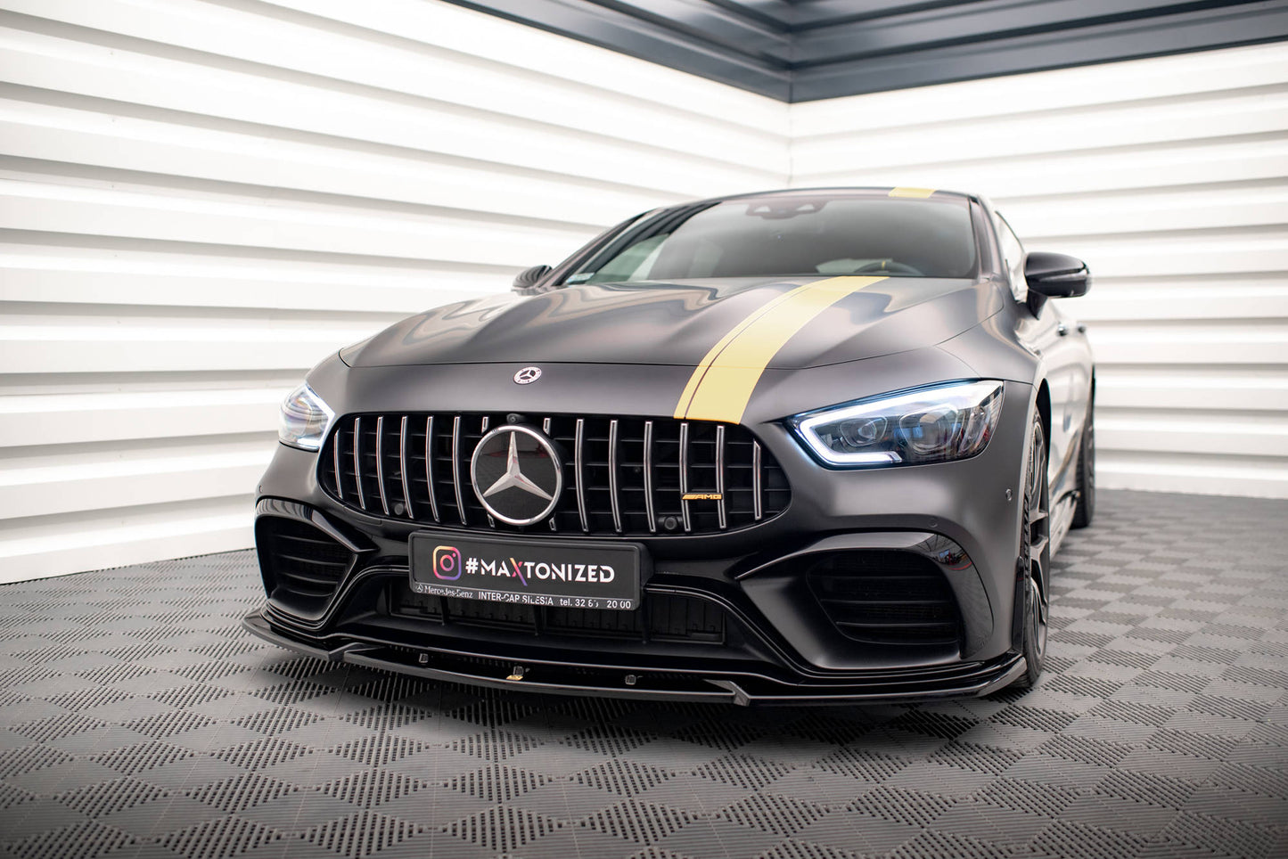 Forreste splitter V.3 Mercedes-AMG GT 63S 4-Door Coupe Aero