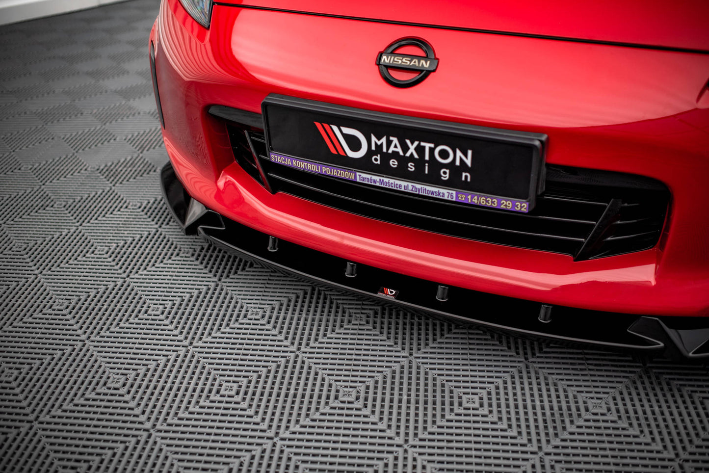 Forreste splitter V.3 Nissan 370Z Facelift
