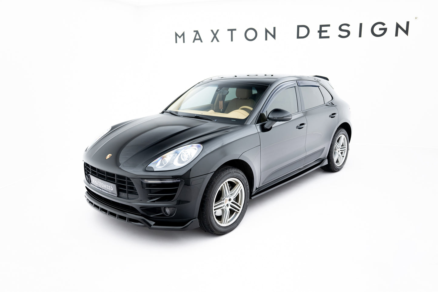 Forreste splitter V.3 Porsche Macan Mk1