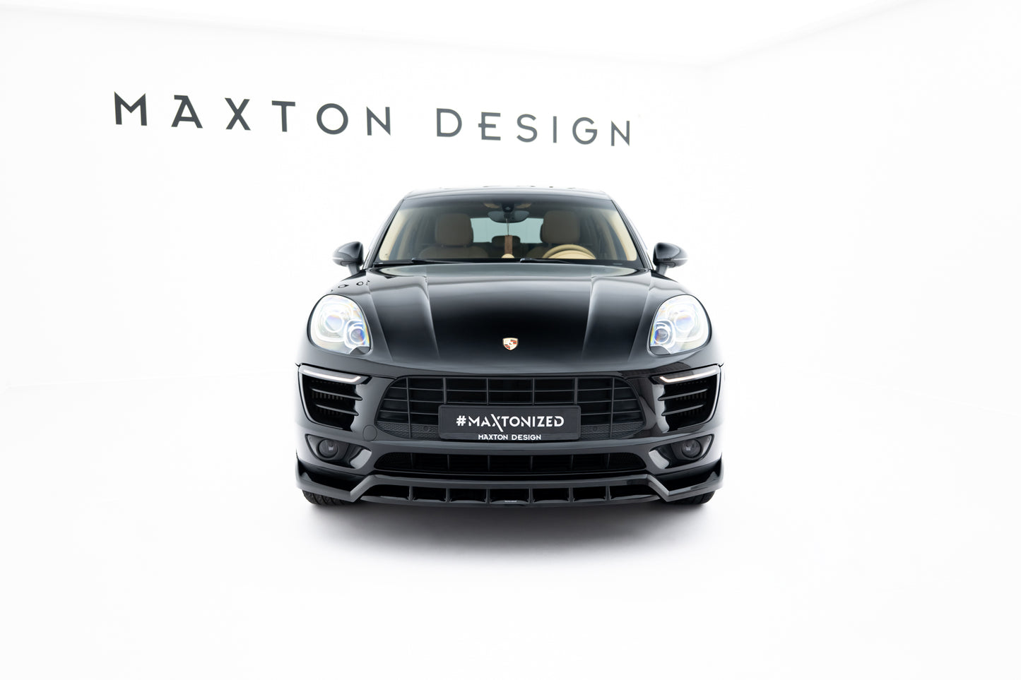 Forreste splitter V.3 Porsche Macan Mk1