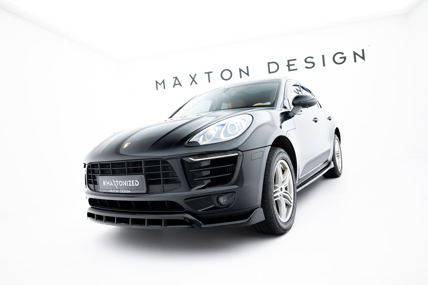 Forreste splitter V.3 Porsche Macan Mk1