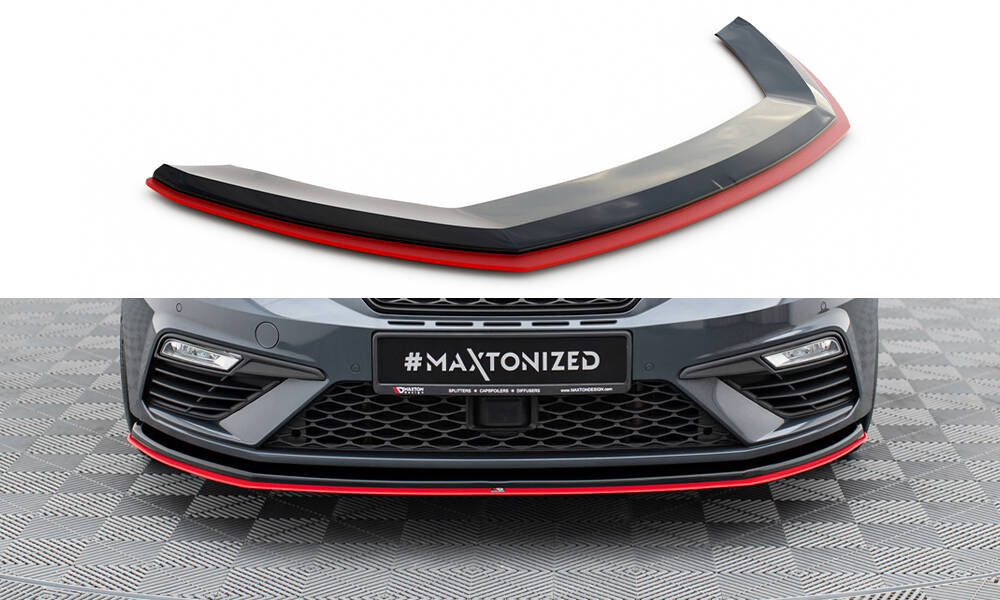 Forreste splitter V.3 Seat Leon Cupra / FR Mk3 FL