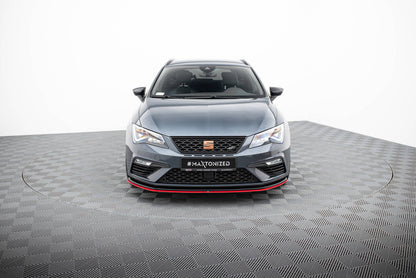 Forreste splitter V.3 Seat Leon Cupra / FR Mk3 FL