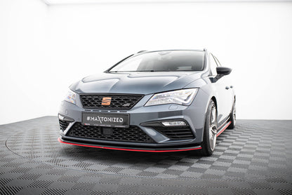 Forreste splitter V.3 Seat Leon Cupra / FR Mk3 FL