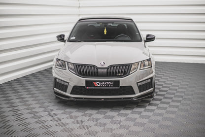 Forreste splitter V.3 Skoda Octavia RS Mk3 Facelift
