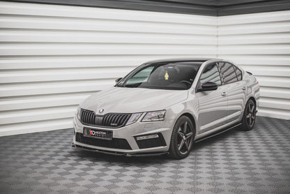 Forreste splitter V.3 Skoda Octavia RS Mk3 Facelift
