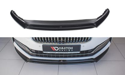 Forreste splitter V.3 Skoda Superb Liftback / Combi Mk3 Facelift
