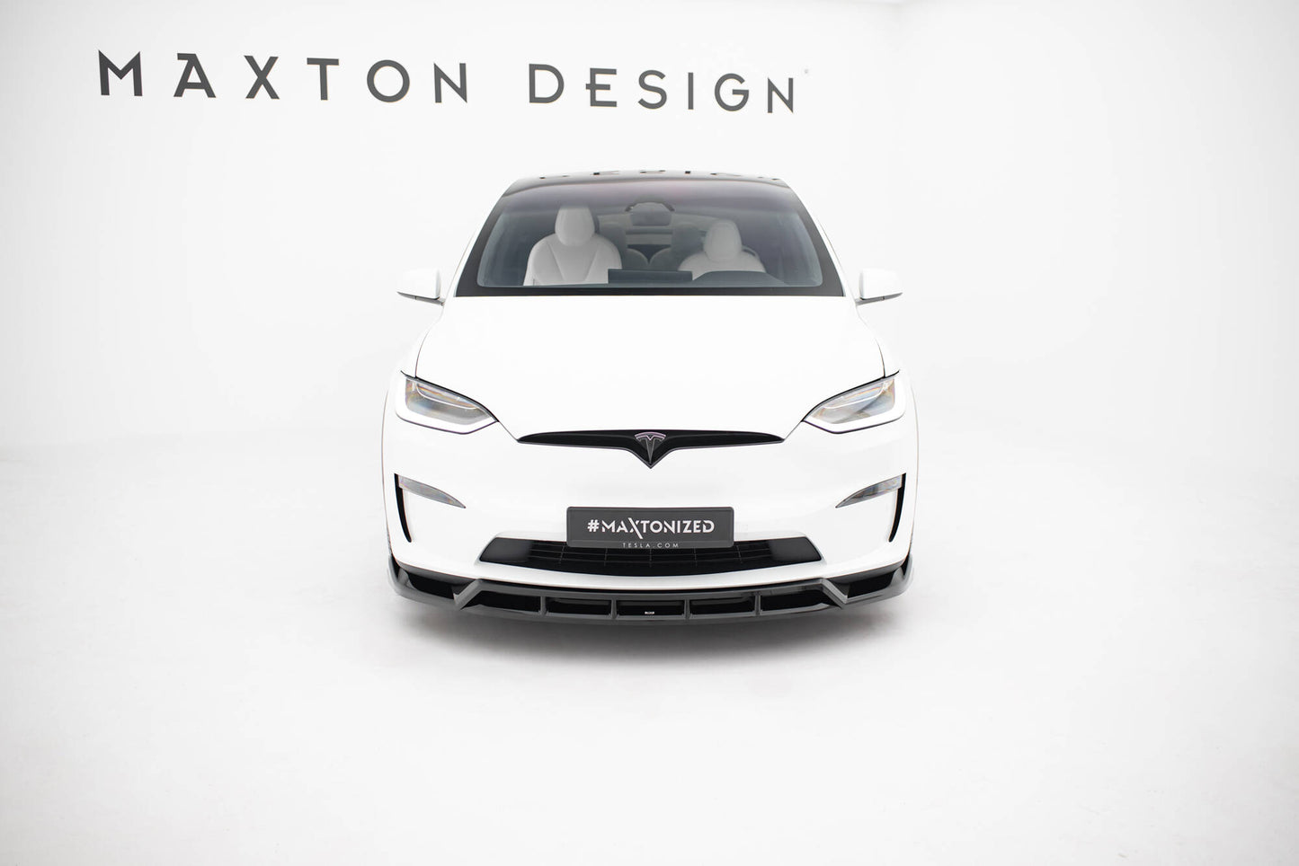 Forreste splitter V.3 Tesla Model X Mk1 Facelift