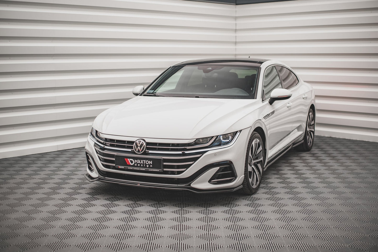 Forreste splitter V.3 Volkswagen Arteon R-Line Facelift