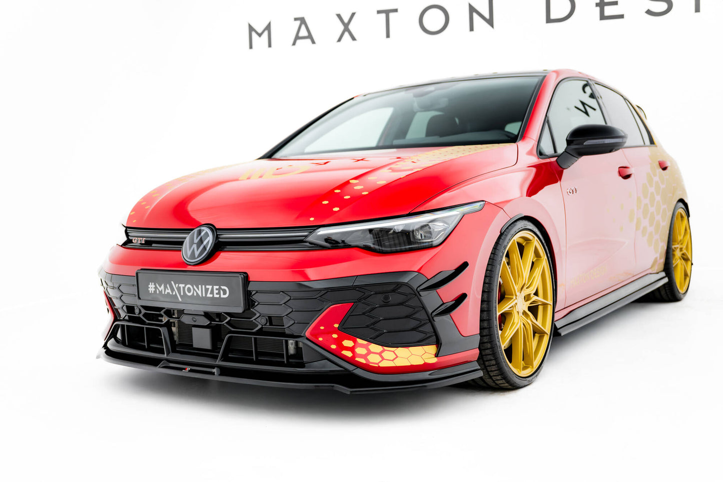 Forreste splitter V.3 Volkswagen Golf GTI Clubsport Mk8 Facelift