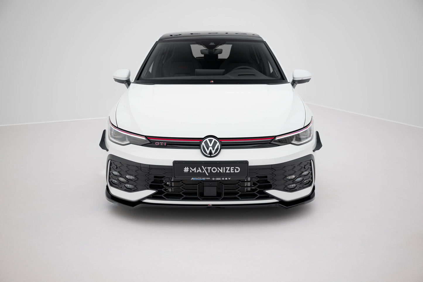 Forreste splitter V.3 Volkswagen Golf GTI / GTE / R-Line Mk8 Facelift