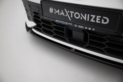 Forreste splitter V.3 Volkswagen Golf GTI / GTE / R-Line Mk8 Facelift