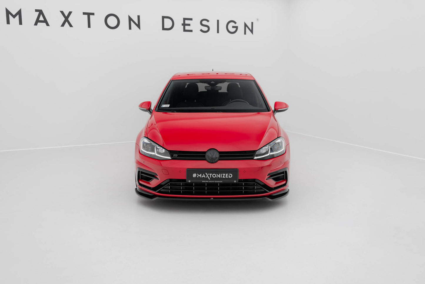 Forreste splitter V.3 Volkswagen Golf R / R-Line Mk7 Facelift