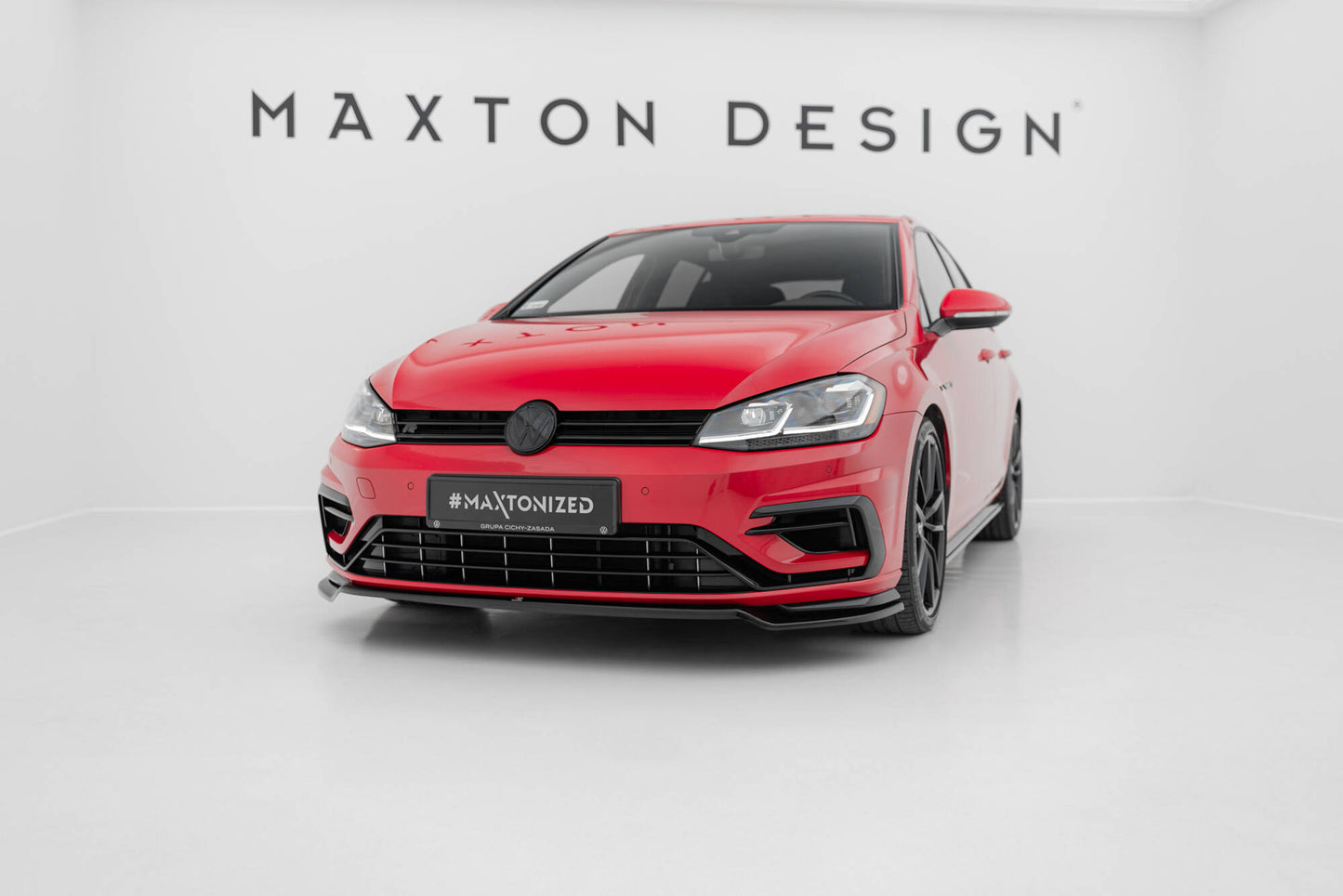 Forreste splitter V.3 Volkswagen Golf R / R-Line Mk7 Facelift