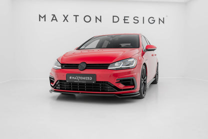 Forreste splitter V.3 Volkswagen Golf R / R-Line Mk7 Facelift