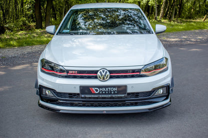 Forreste splitter V.3 Volkswagen Polo GTI / R-line Mk6