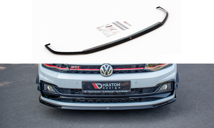 Forreste splitter V.3 Volkswagen Polo GTI / R-line Mk6