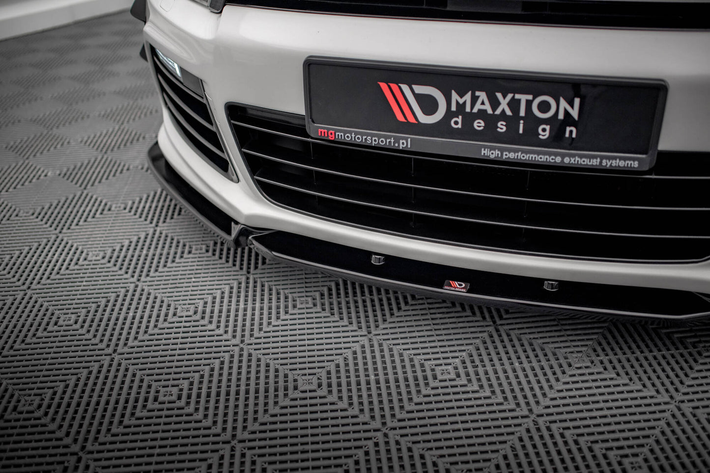 Forreste splitter V.3 Volkswagen Scirocco R Mk3