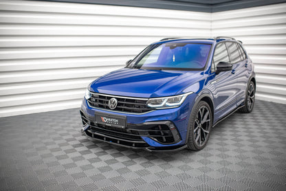 Forreste splitter V.3 Volkswagen Tiguan R / R-Line Mk2 Facelift