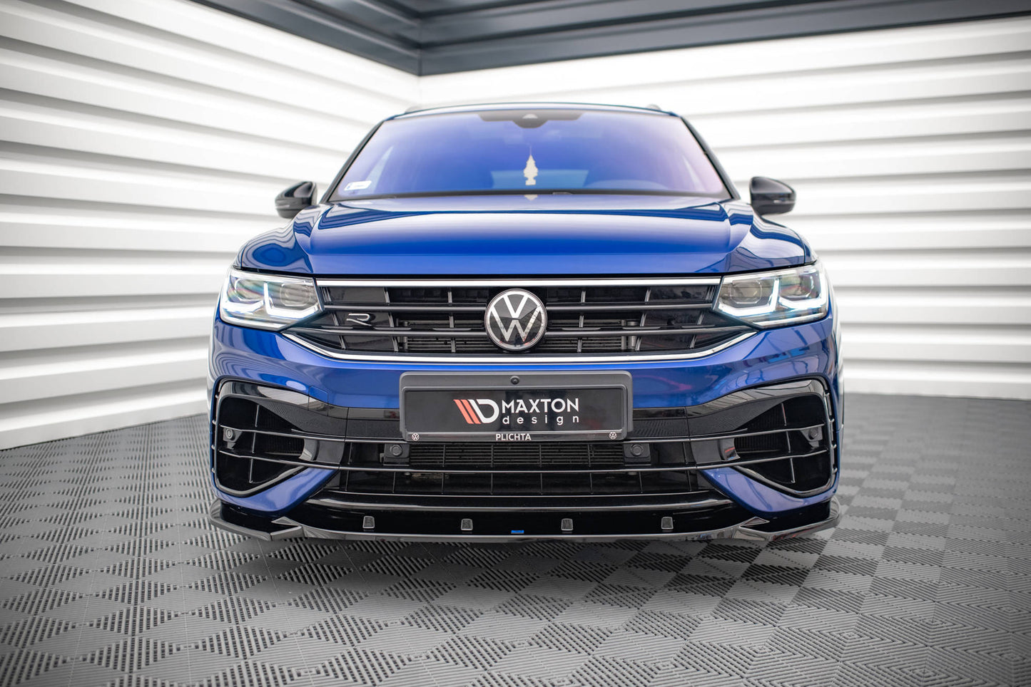 Forreste splitter V.3 Volkswagen Tiguan R / R-Line Mk2 Facelift