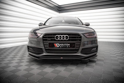Forreste splitter V.4 Audi A4 S-Line / S4 B8 Facelift
