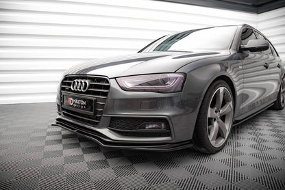 Forreste splitter V.4 Audi A4 S-Line / S4 B8 Facelift