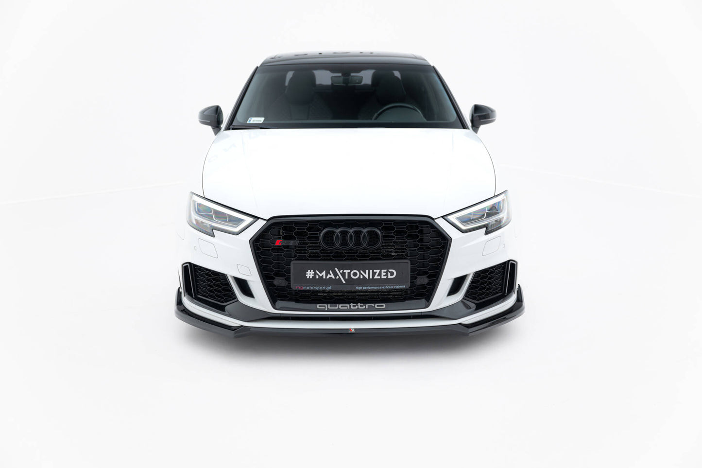Forreste splitter V.4 Audi RS3 Sedan 8V Facelift