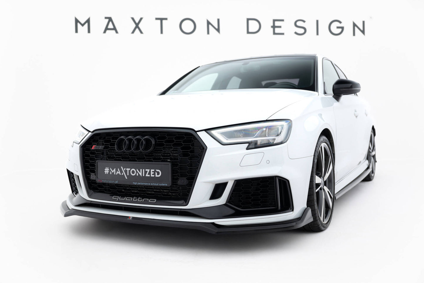 Forreste splitter V.4 Audi RS3 Sedan 8V Facelift