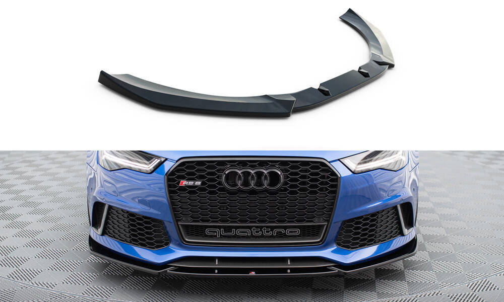 Forreste splitter V.4 Audi RS6 C7 / C7 Facelift