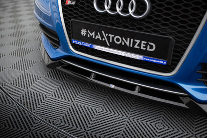 Forreste splitter V.4 Audi S4 / A4 S-Line B8