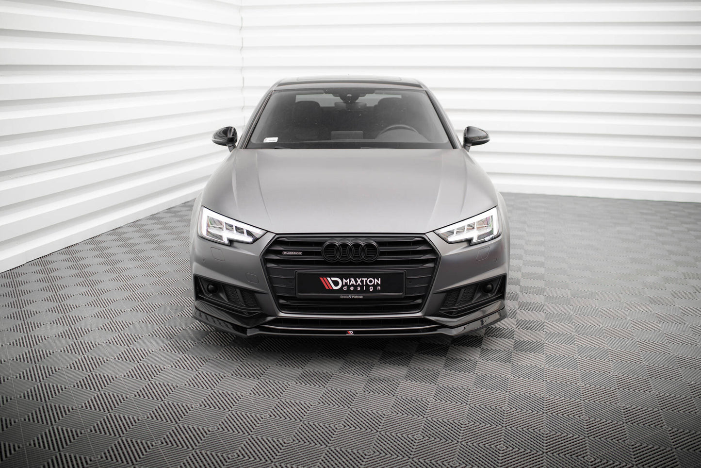 Forreste splitter V.4 Audi S4 / A4 S-Line B9