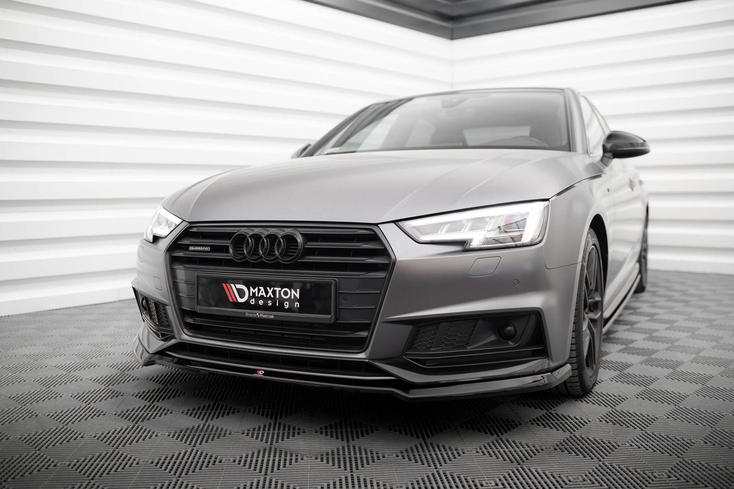 Forreste splitter V.4 Audi S4 / A4 S-Line B9