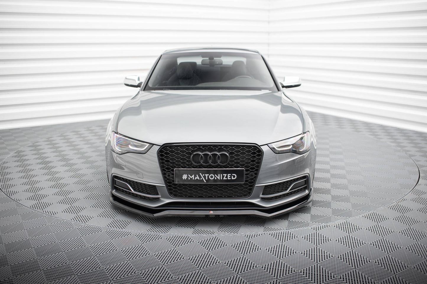 Forreste splitter V.4 Audi S5 / A5 S-Line Coupe / Sportback 8T Facelift