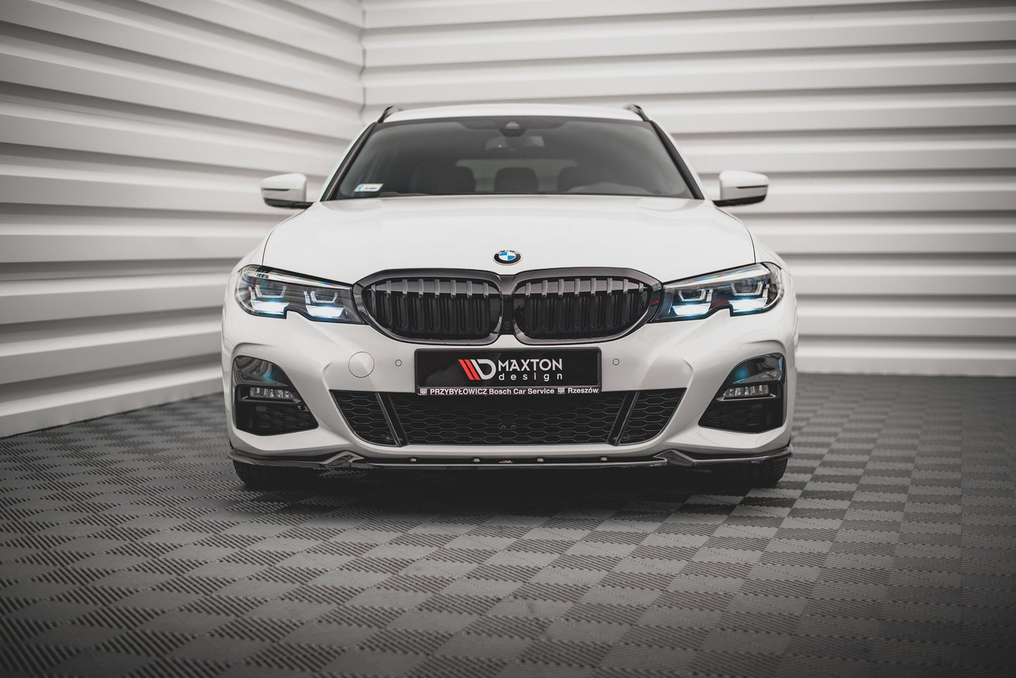 Forreste splitter V.4 BMW 3 G20 / G21 M-Pack