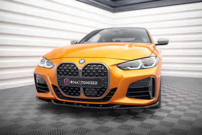 Forreste splitter V.4 BMW 4 M-Pack / M440i G22 / G23 / G22 Facelift / G23 Facelift