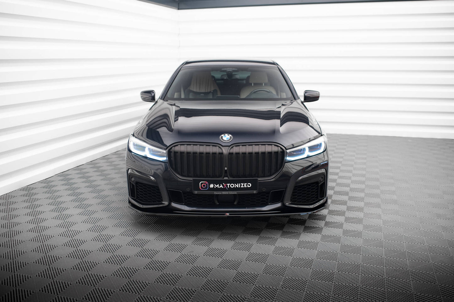 Forreste splitter V.4 BMW 7 M-Pack G11 / G12 Facelift