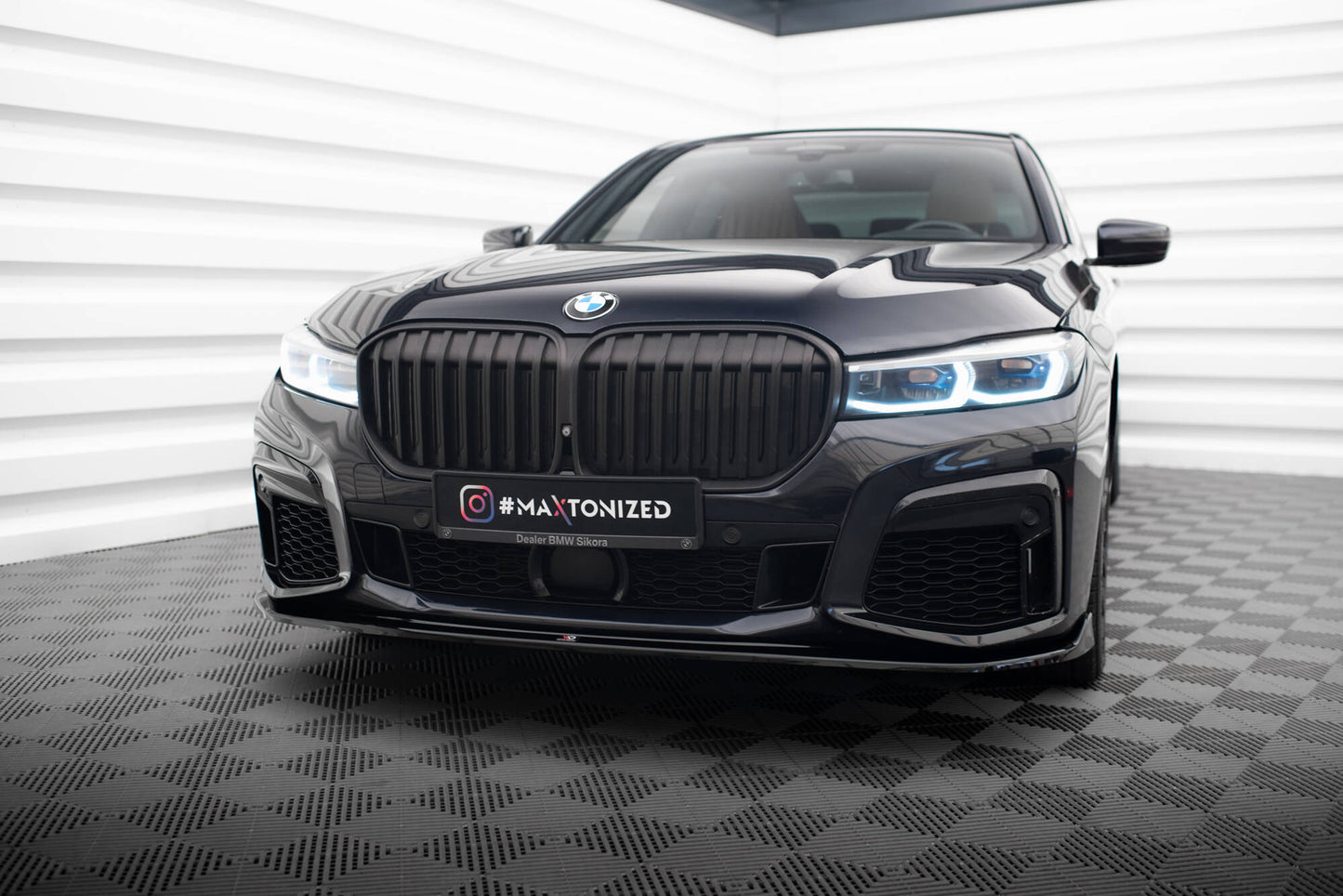 Forreste splitter V.4 BMW 7 M-Pack G11 / G12 Facelift
