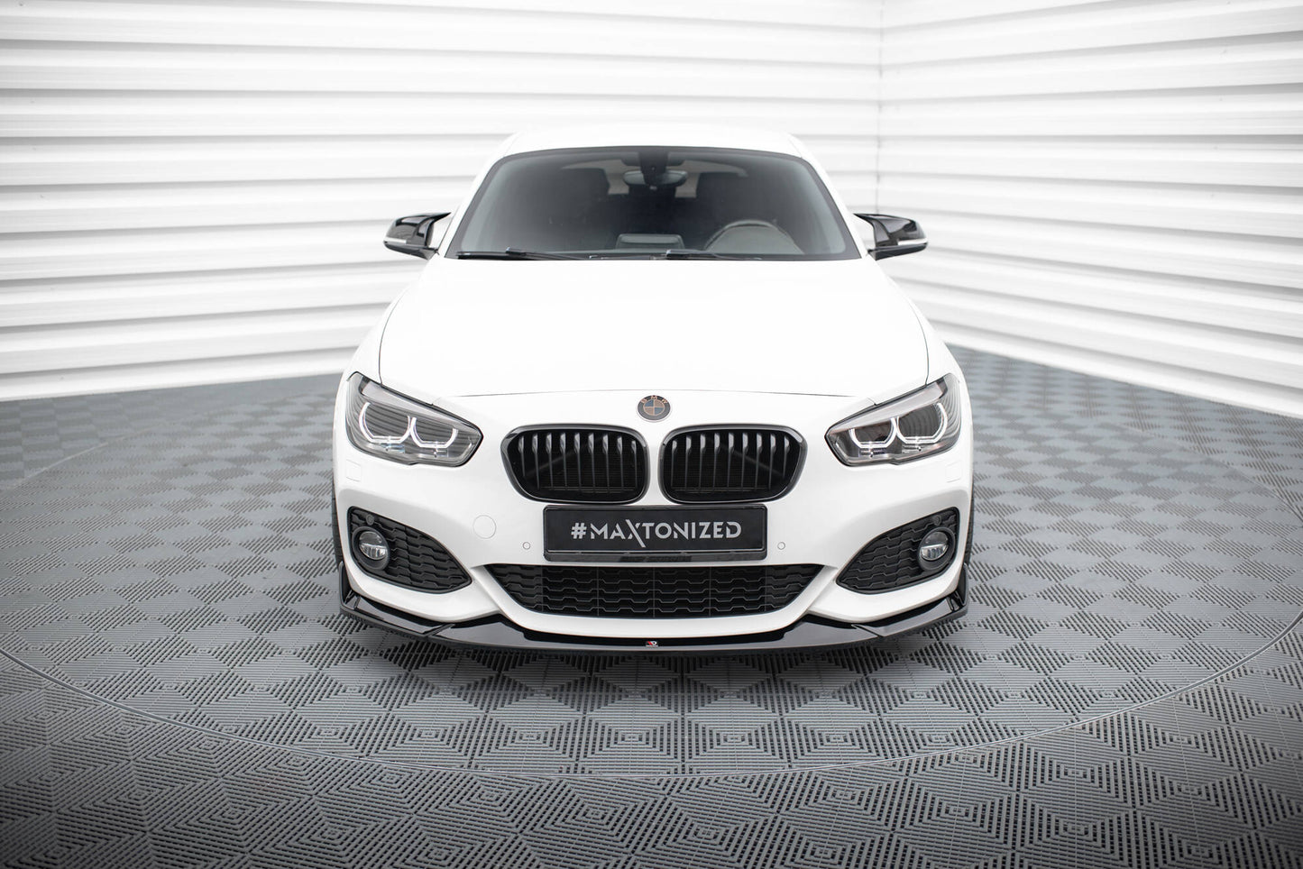 Forreste splitter V.4 CSL Look BMW 1 M-Pack / M140i F20 Facelift