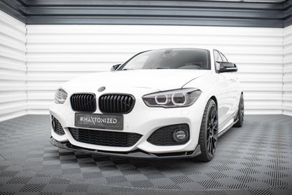 Forreste splitter V.4 CSL Look BMW 1 M-Pack / M140i F20 Facelift