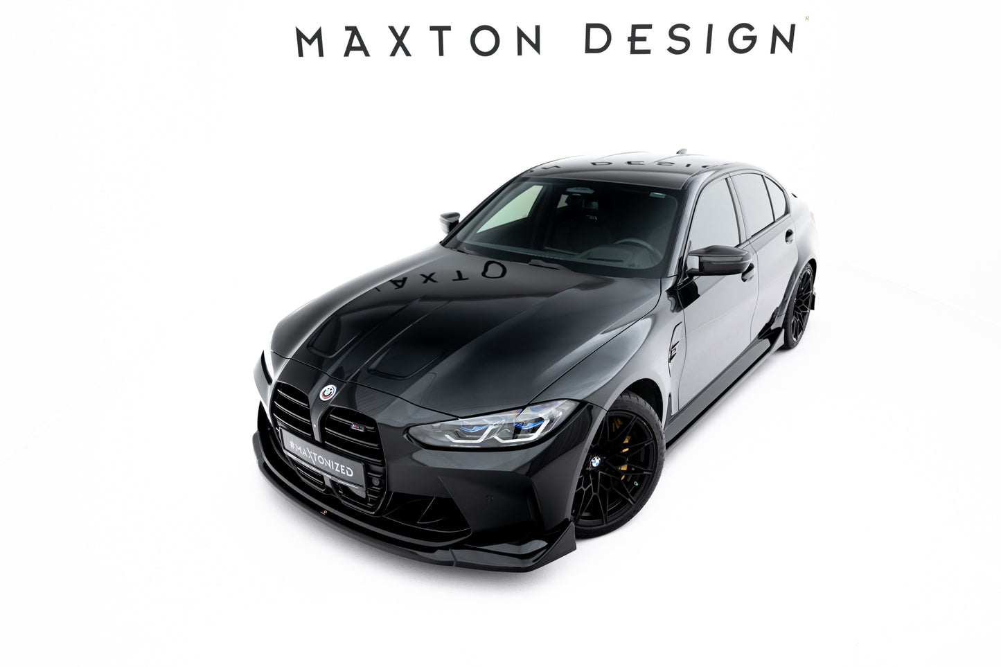 Forreste splitter V.4 CSL Look BMW M3 Sedan / Touring G80 / G81