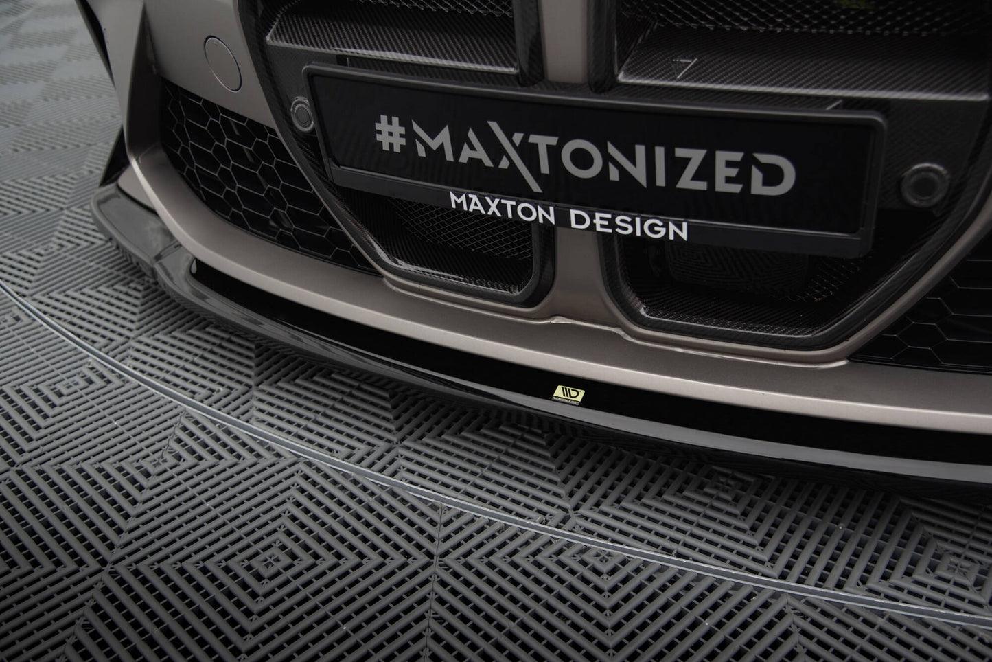 Forreste splitter V.4 CSL Look BMW M4 G82 / G82 Facelift
