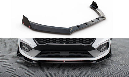 Forreste splitter V.4 + Flaps Ford Fiesta ST / ST-Line
