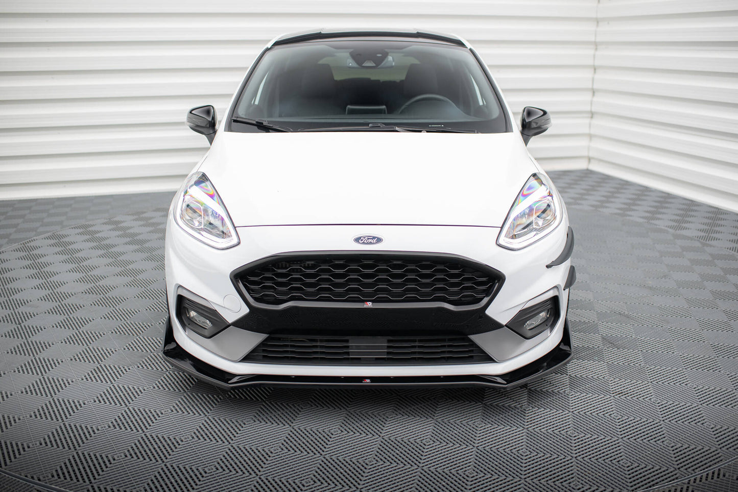 Forreste splitter V.4 + Flaps Ford Fiesta ST / ST-Line