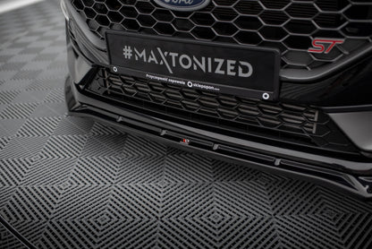 Forreste splitter V.4 + Flaps Ford Fiesta ST / ST-line Mk8 Facelift