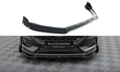 Forreste splitter V.4 + Flaps Ford Fiesta ST / ST-line Mk8 Facelift