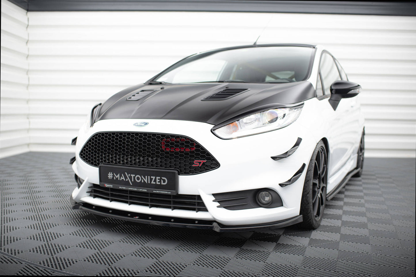 Forreste splitter V.4 Ford Fiesta ST Mk7 Facelift