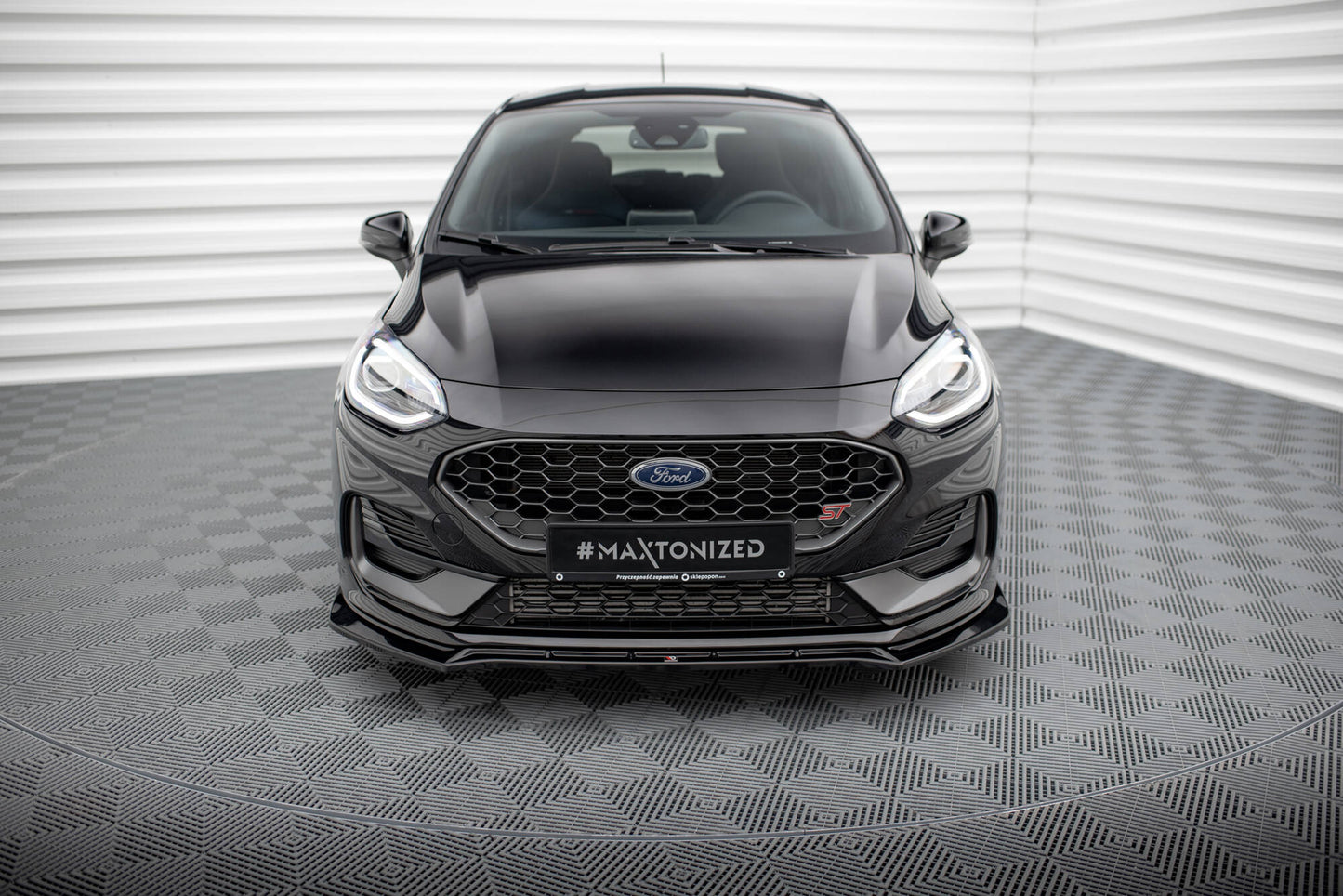 Forreste splitter V.4 Ford Fiesta ST / ST-line Mk8 Facelift