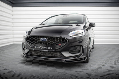 Forreste splitter V.4 Ford Fiesta ST / ST-line Mk8 Facelift